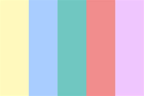 Pastel Summer Color Palette