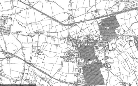 Historic Ordnance Survey Map of Eltham, 1894 - 1895