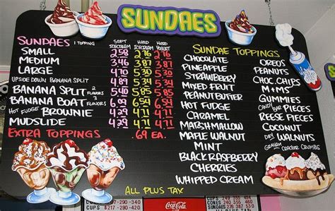 Ice Cream shop menu board by Character & Co. by karin-b, via Flickr ...