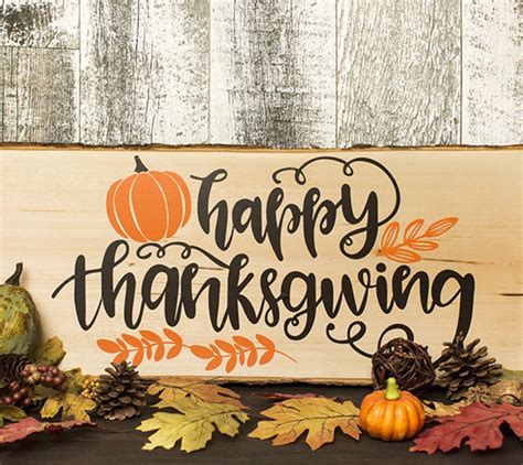 Happy Thanksgiving Wood Sign | Happy thanksgiving images, Happy thanksgiving sign, Happy ...