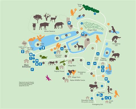 Zoo Map | Zoo map, Zoo project, Zoo