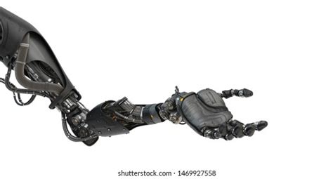 Prosthetic Handsome Robotic Arm 3d Rendering 库存插图 1469927558 | Shutterstock