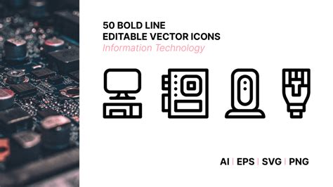 50 Information Technology icons