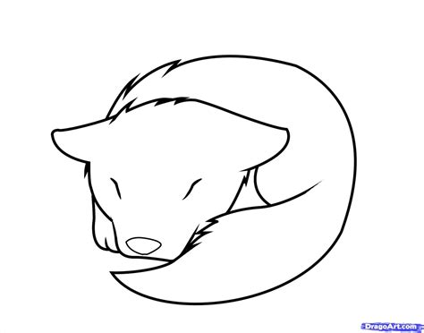 Wolf Head Outline | Free download on ClipArtMag