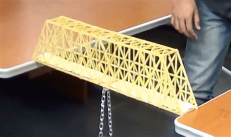 Spaghetti Bridge Design | Spaghetti bridge, Bridge design, Pasta bridge