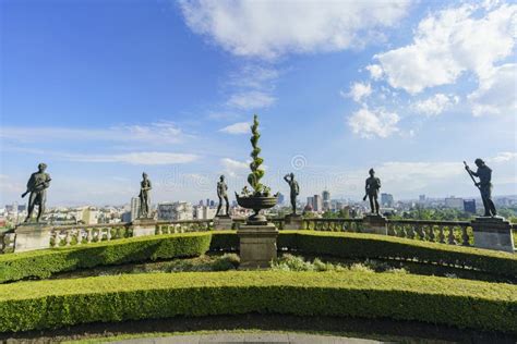 The Historical Castle - Chapultepec Castle Stock Photo - Image of ...