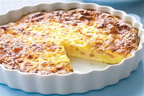 Quiche lorraine sans pâte recette Weight watchers - Recette WW