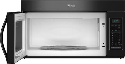 Whirlpool 1.7 Cu. Ft. Over-the-Range Microwave Black WMH31017AB - Best Buy