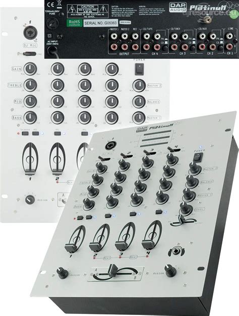 DAP Audio › PLATINUM › Mixer - Gearbase | DJResource