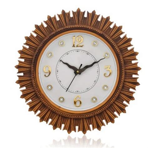 Plain Round Analog Plastic Wall Clock at Rs 250 in Jaipur | ID: 2849513736362