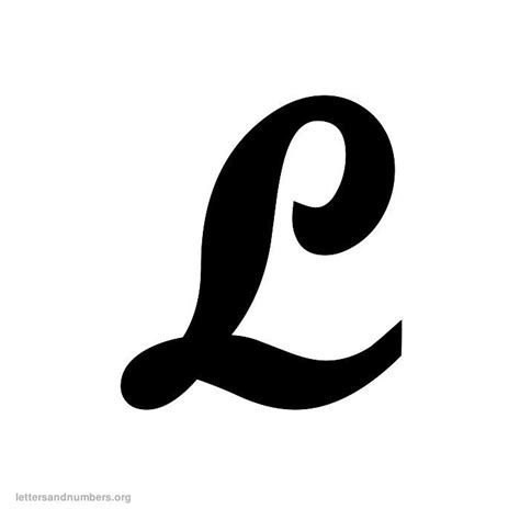 4 Best Images of Printable Cursive Letter L - Cursive Capital Letter L, Cursive Capital Letter L ...