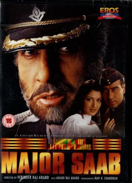 MAJOR SAAB - DVD EROS BOLLYWOOD - Amitabh Bachchan, Ajay Devgan, Sonali Bendre. EUR 47,27 ...