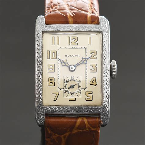 1928 BULOVA 'President' Gents Art Deco Watch – empressissi