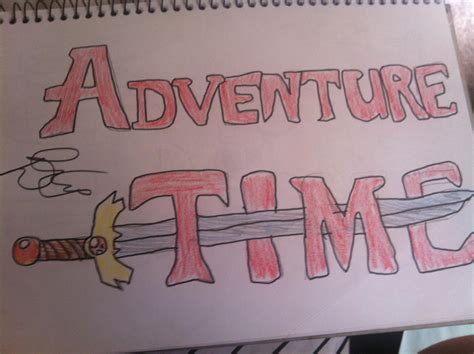 Adventure Time Logo by tiabrown1379 on DeviantArt