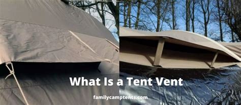 What Is a Tent Vent | Family Camp Tents