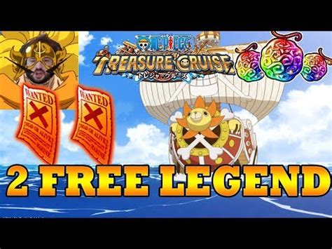 2 FREE LEGEND TREASURE MAP | One Piece Treasure Cruise GLOBAL - YouTube