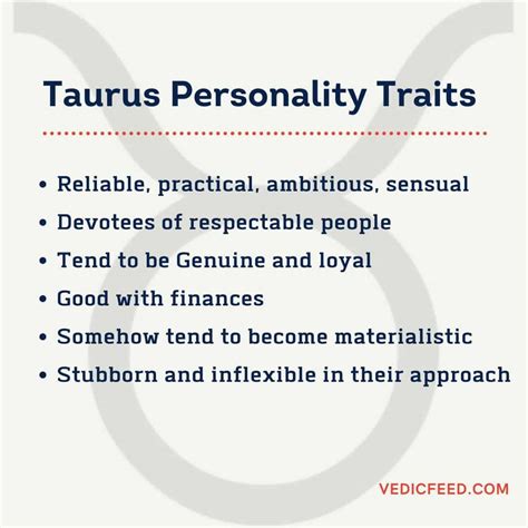 Taurus Personality Traits - Characteristics of Vrishabha Rashi