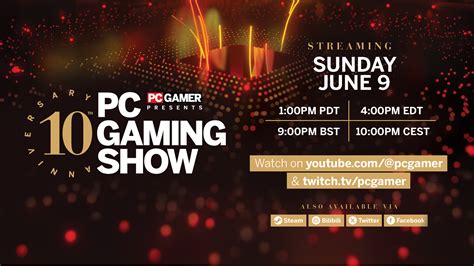 PC Gaming Show returns in June, featuring "over 50 games" and world premiere announcements ...