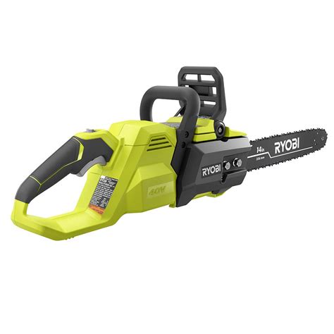 RYOBI 14 In. 40 Volt Brushless Lithium-Ion Cordless Chainsaw