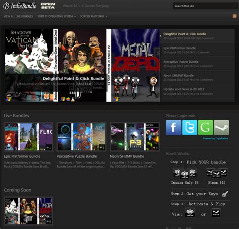 New Site Bundles Indie Games for Cheap | PCWorld