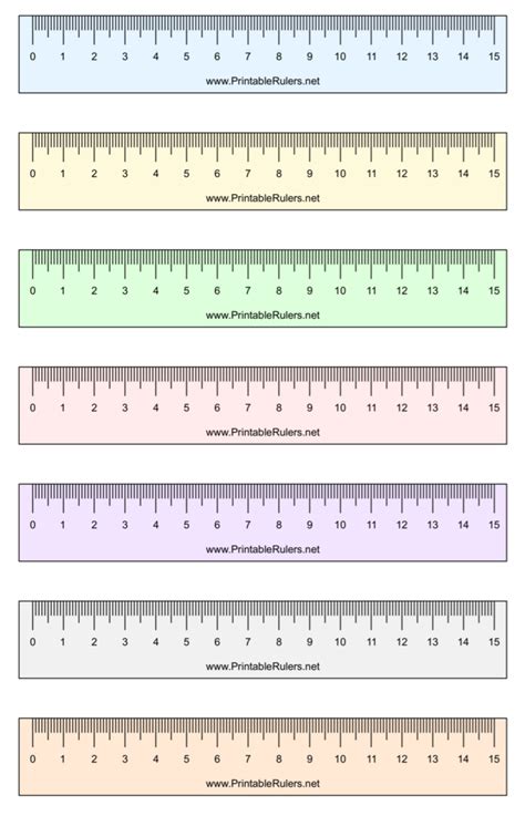 Printable Ruler With Measurements