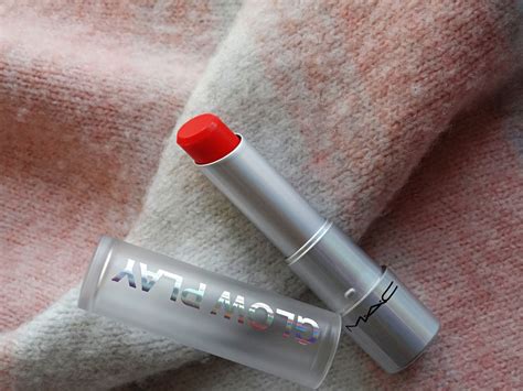 Makeup, Beauty and More: MAC Glow Play Lip Balm in Rouge Awakening