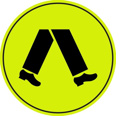 PEDESTRIAN CROSSING SIGN (FLURO GREEN-YELLOW) | Discount Safety Signs ...