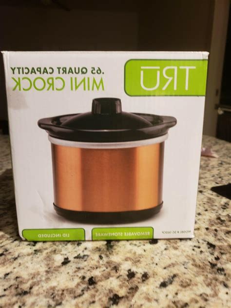 TRU Mini Crockpot. 65-quart