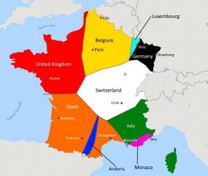 Amazing Facts About the French Border - Vivid Maps