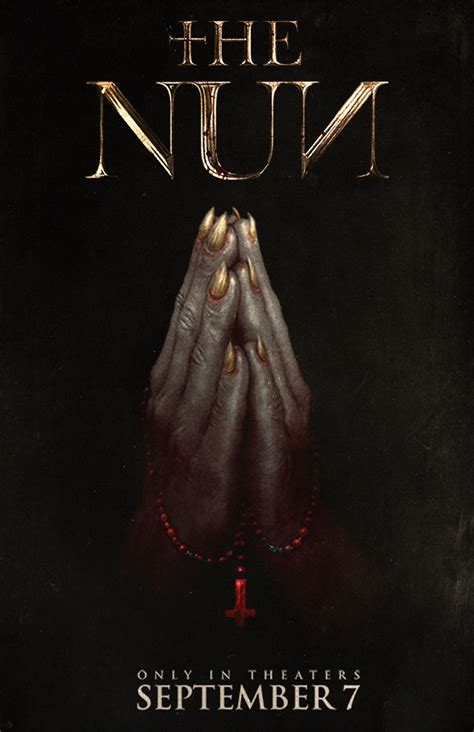 The Nun conjuring Digital Horror Movie Poster 4 SIZES - Etsy New Zealand | Horror movie posters ...