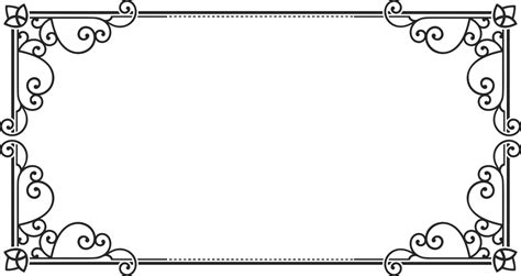 Rectangle Frame Clipart, Decorative clipart rectangle, Decorative rectangle ... - New users ...