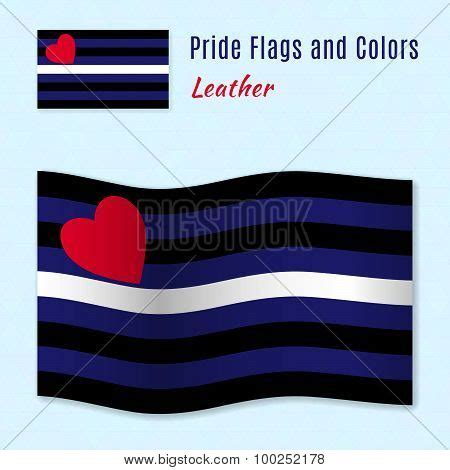 Leather Pride Flag Vector & Photo (Free Trial) | Bigstock