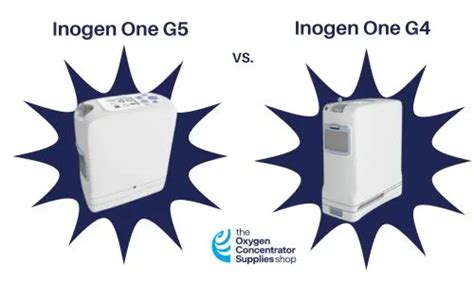 Inogen One G5 vs Inogen One G4 - Oxygen Concentrator Supplies