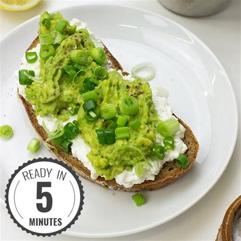 Avocado Toast with Cottage Cheese