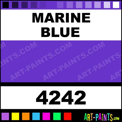 Marine Blue Transparent Graphic Airbrush Spray Paints - 4242 - Marine Blue Paint, Marine Blue ...