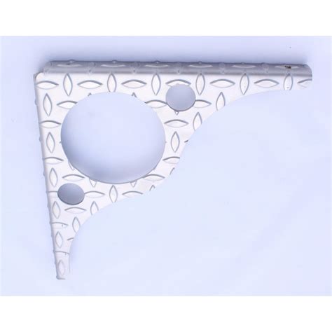 Diamond Plate Shelf Bracket - Cascade Manufacturing