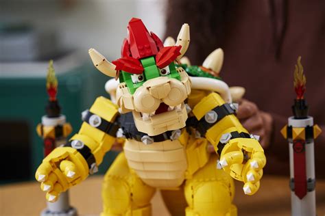 LEGO Confirms Mighty Bowser Set That Can Shoot Fireballs - Gameranx