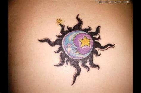 18349 Sun Moon And Star Tattoo 25 Remarkable Tattoos Design | Moon tattoo designs, Moon tattoo ...