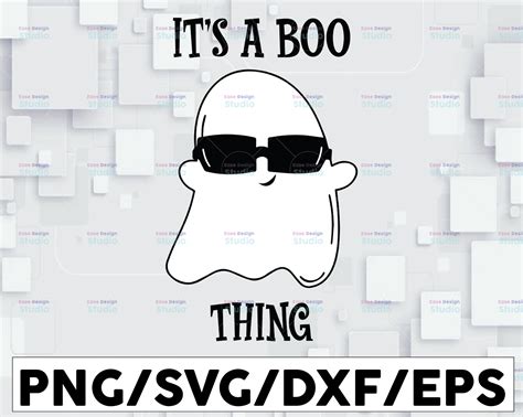 It's A Boo Thing Svg, Ghost Halloween Svg,Halloween, Ghost,Spooky Svg, Kids - Crella