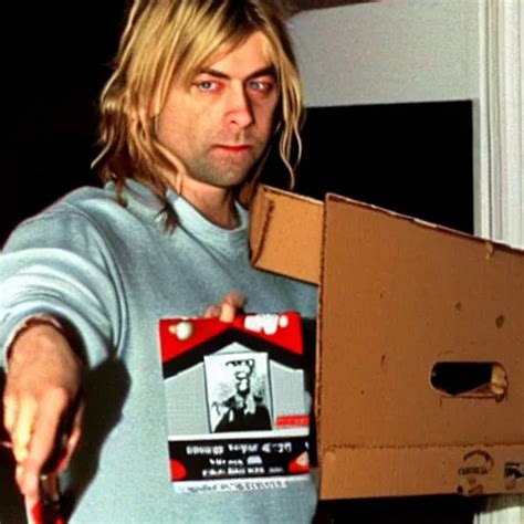 Kurt Cobain on Ring Doorbell footage delivering pizza | Stable ...