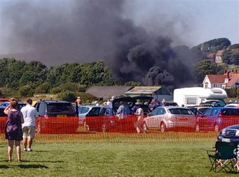 Shoreham Airshow crash: Witness who shot video showing aftermath of ...