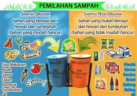 Apa Itu Sampah Organik Dan Sampah Anorganik Contoh - IMAGESEE