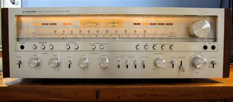 Pioneer SX-1250 with lamps on, via http://mattsvintageaudiorepair.blogspot.com/ | Vintage ...