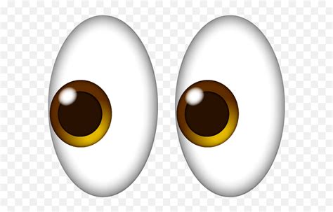 Eyes Emoji Png Transparent - Eyes Emoji Transparent Background,Eye Emoji Transparent - free ...