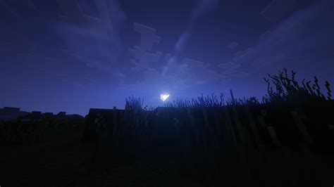 Minecraft shaders background - SF Wallpaper