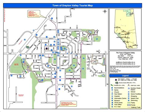 Visitor Map | Drayton Valley