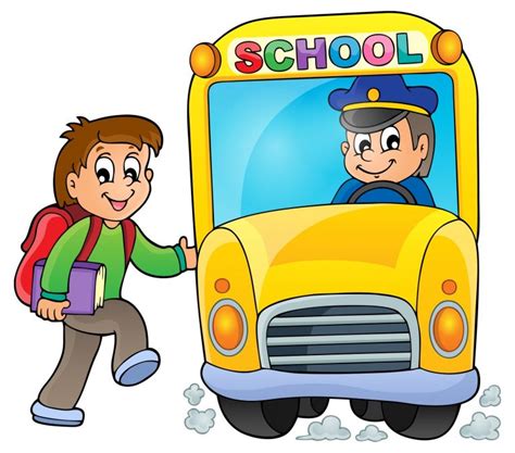 image of school bus driver clipart - WikiClipArt