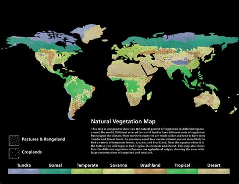 NATURAL VEGETATION MAP - Arnott Graphic Design