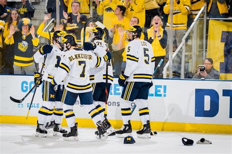 New No. 1 in final Michigan college hockey rankings of 2019-20 season ...