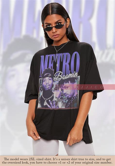 RETRO METRO BOOMIN Vintage Shirt Metro Boomin Hip-hop/rap - Etsy